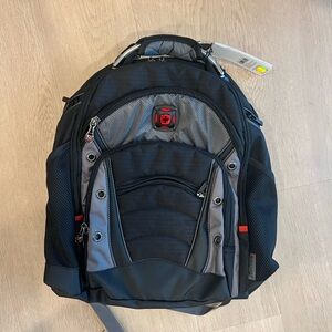 Wenger Synergy 16 inch Laptop Backpack - Black/Gray